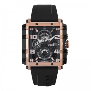 Expedition 6757 Rosegold Black Rubber MCRRGBA